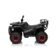 Quad ATV na akumulator dla dzieci Robust 01 Czarny XMX-651